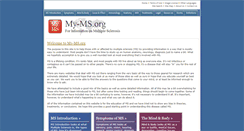 Desktop Screenshot of my-ms.org